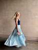Ulla Johnson Davina Drop Waist Maxi Skirt - Adriatic Blue - Thumbnail 8