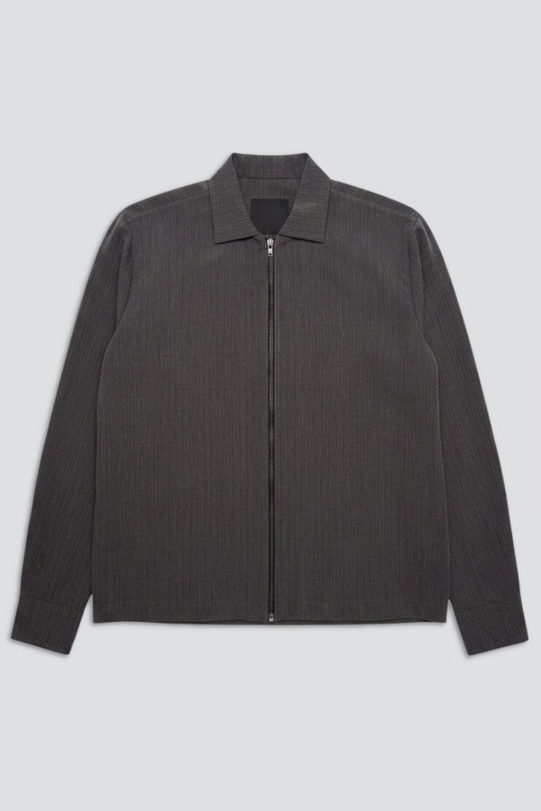 Assembly Long Sleeve Zip Camp Shirt