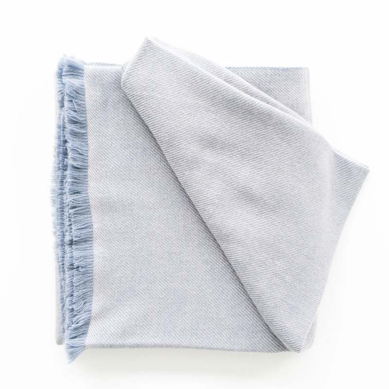 Variously Boro Handwoven Merino Throw