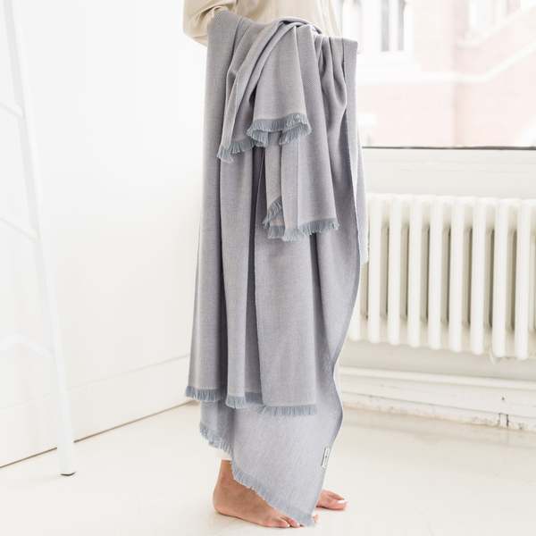 Variously Boro Handwoven Merino Throw