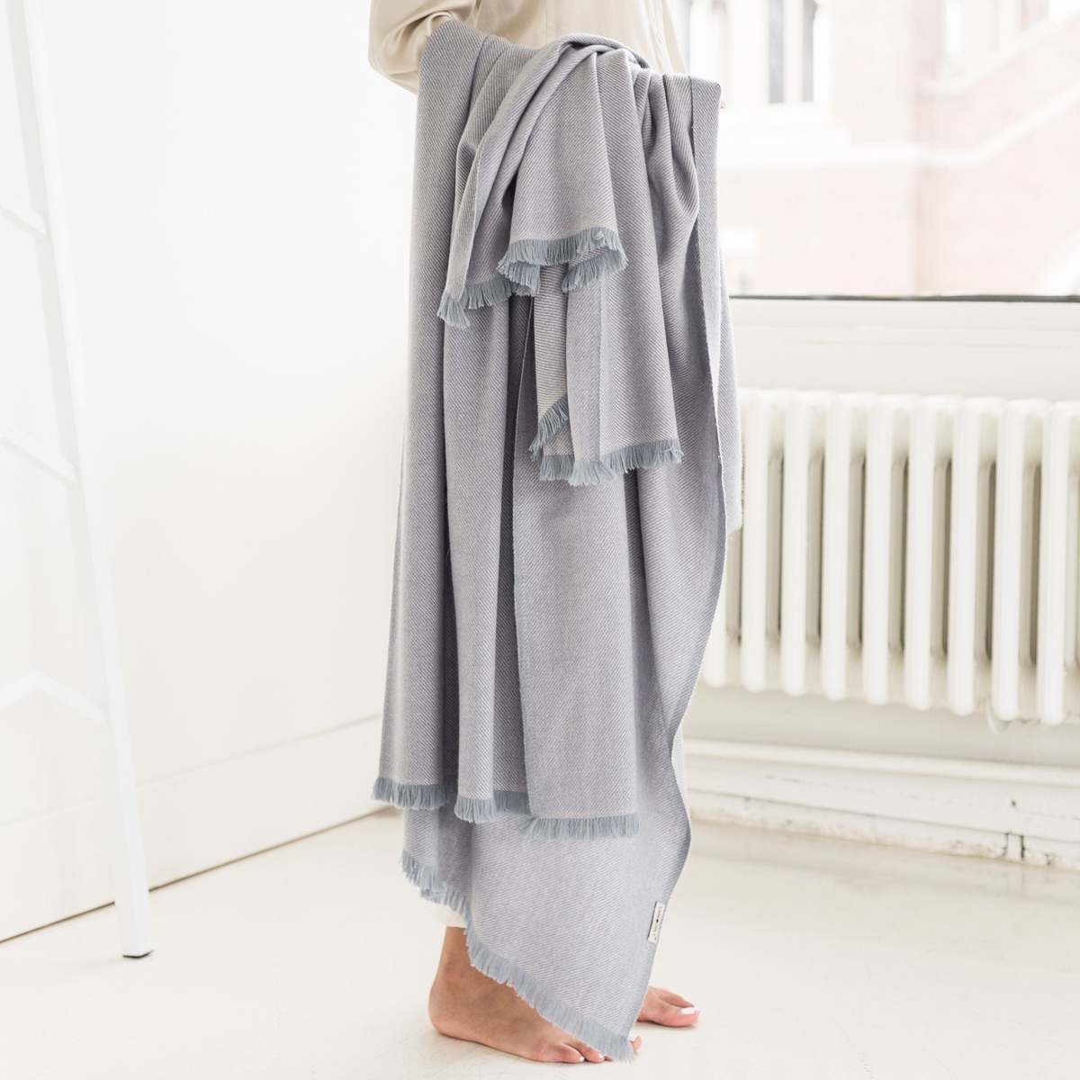 Variously Boro Handwoven Merino Throw - Image 8 of 31