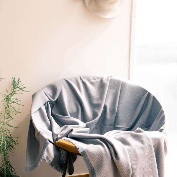 Variously Boro Handwoven Merino Throw