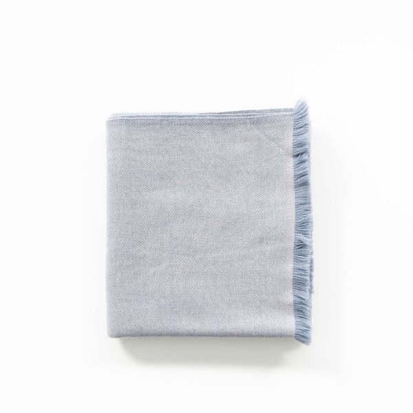 Variously Boro Handwoven Merino Throw