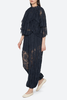Sea NY Sharleen Lace Cape Top - Navy - Thumbnail 5