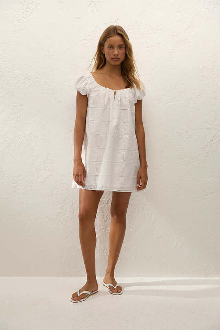 kenzie mini dress light pink By Candlelight Beaded Mini Dress Baby Pink