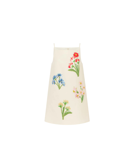 Leo Lin Blair Applique Mini Dress - Powder Blue | Garmentory