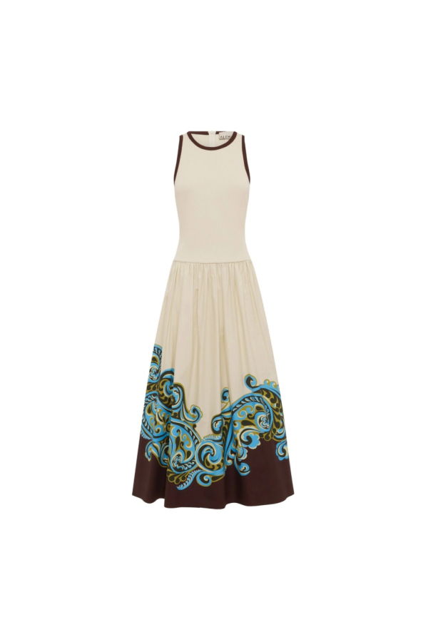 ALÉMAIS Natalia Tank Midi Dress - Cream