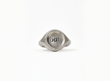 Paul Smith Silver Stamp Ring | Garmentory