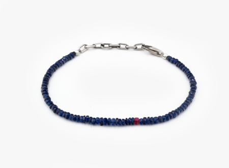 Aries Mini Carabiner Chain Bracelet - Silver | Garmentory