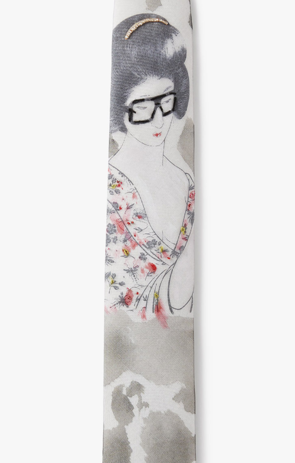 titleofwork Geisha W/ Headband Necktie 1127 | Garmentory