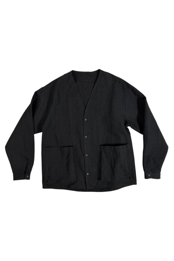 Naked & Famous Wise Guy Linen Blend Shirt Jacket