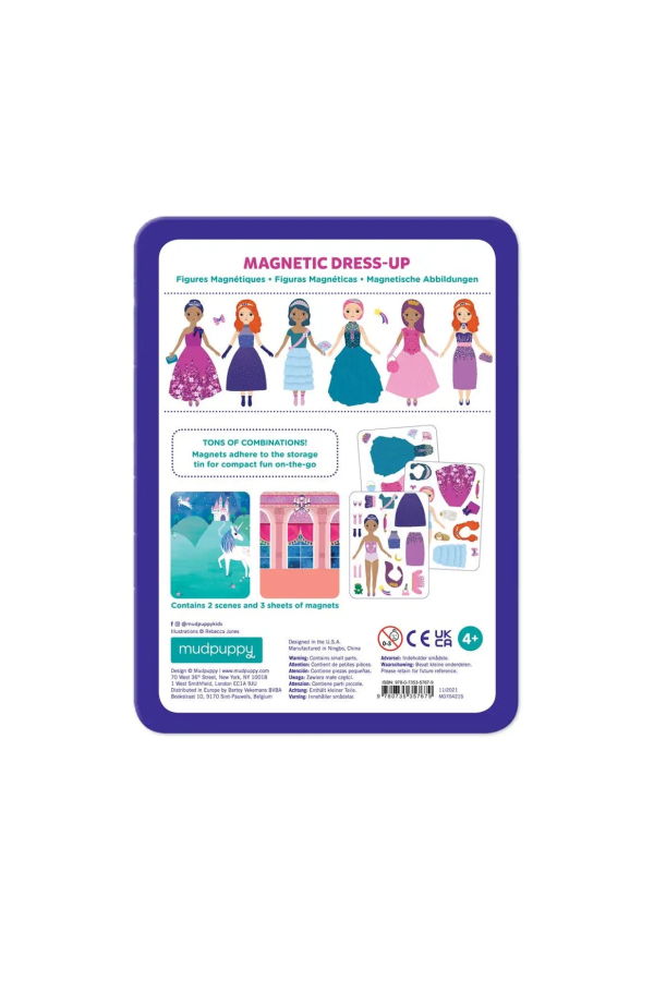 KIDS Hachette Princess Magic Magnetic Dress Up Set Toy