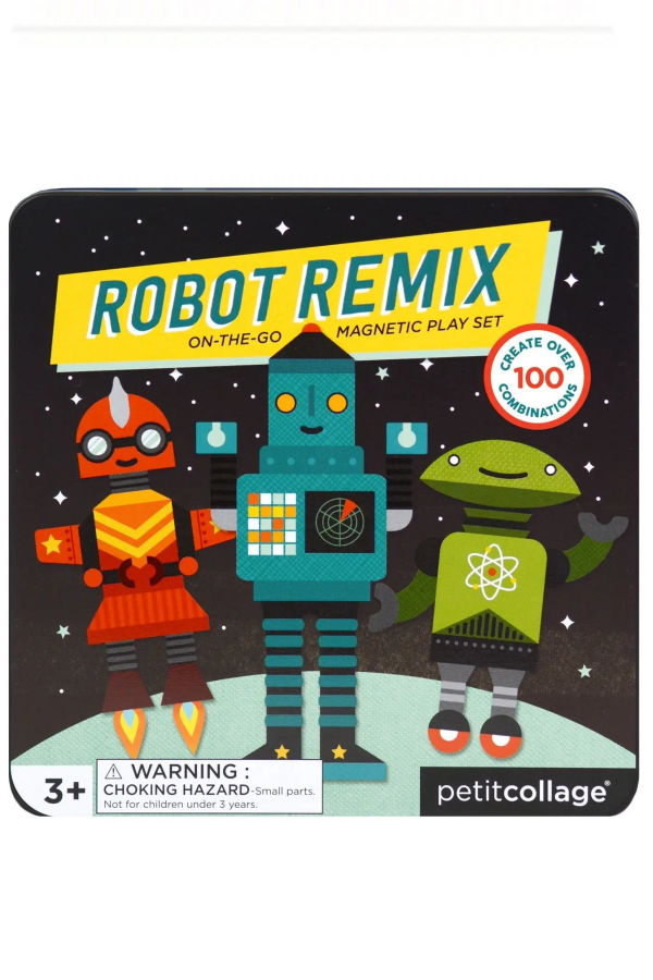 KIDS Chronicle Books Robot Remix Magnetic Play Set