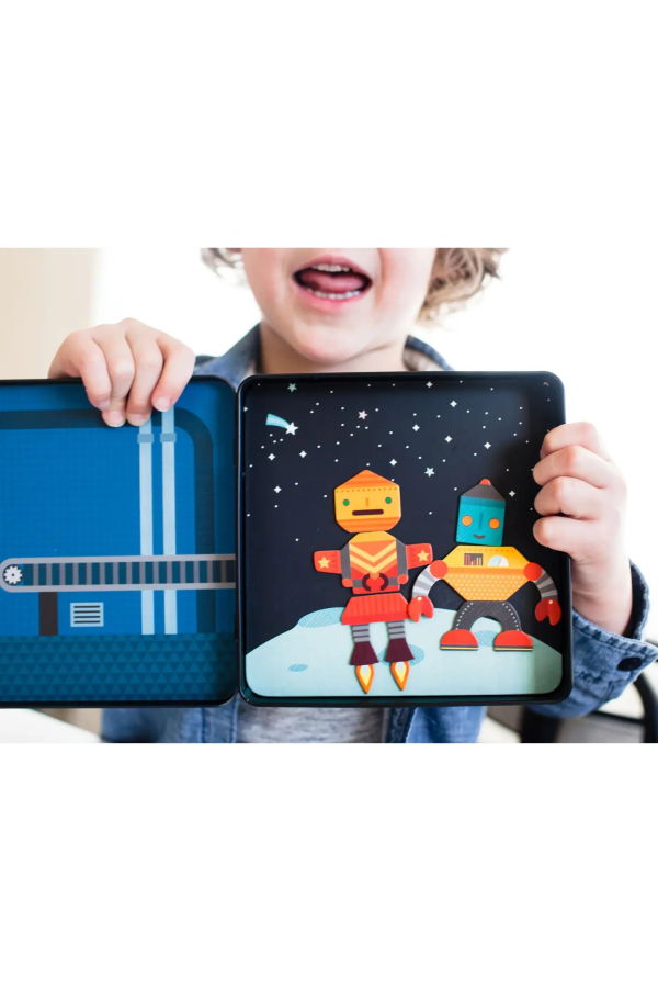 KIDS Chronicle Books Robot Remix Magnetic Play Set