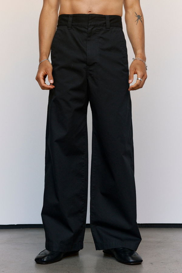 Lemaire Cotton Straight Fit Pants