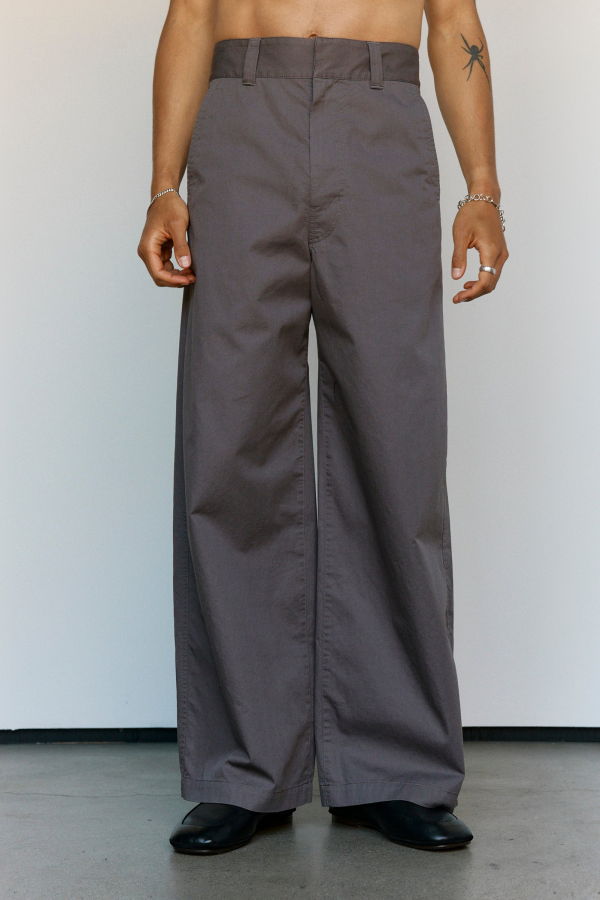 Lemaire Cotton Straight Fit Pants