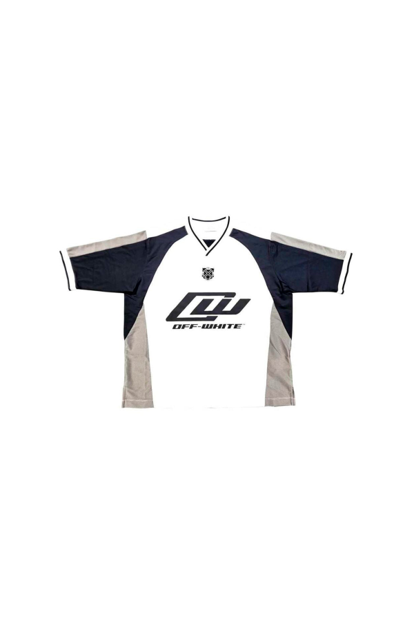 Off-White Owr Team Soccer Short Sleeve Top - White