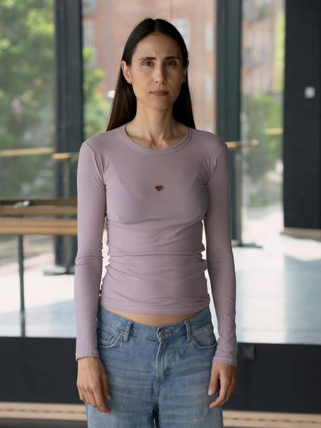 Baserange Vein Long Sleeve - Ecru | Garmentory