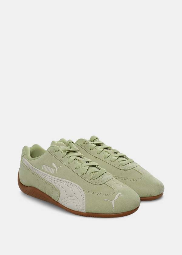 Puma Speedcat OG Sneakers - Pistachio Green/Warm White