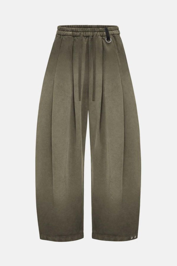 Team Wang Taupe Reset Washed Baggy Sweatpants