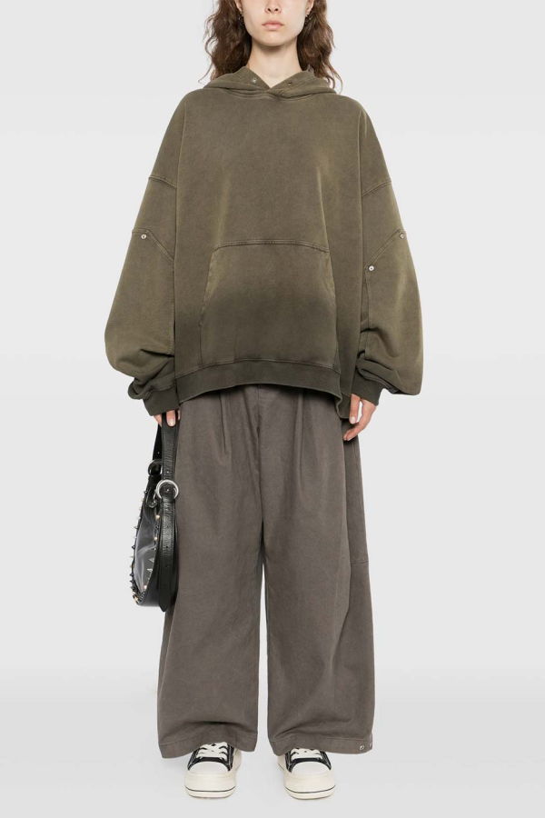 Team Wang Reset Washed Hoodie - Washed Taupe