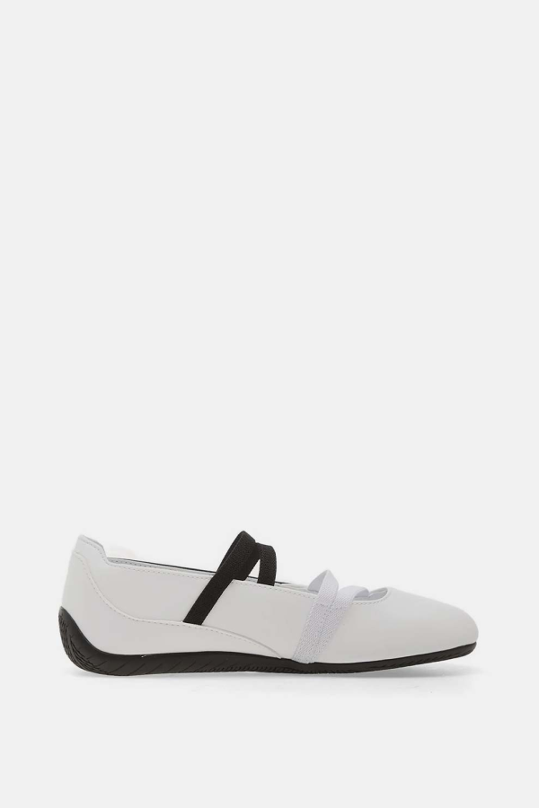 Puma Speedcat Ballet Flats - PUMA White-PUMA Black