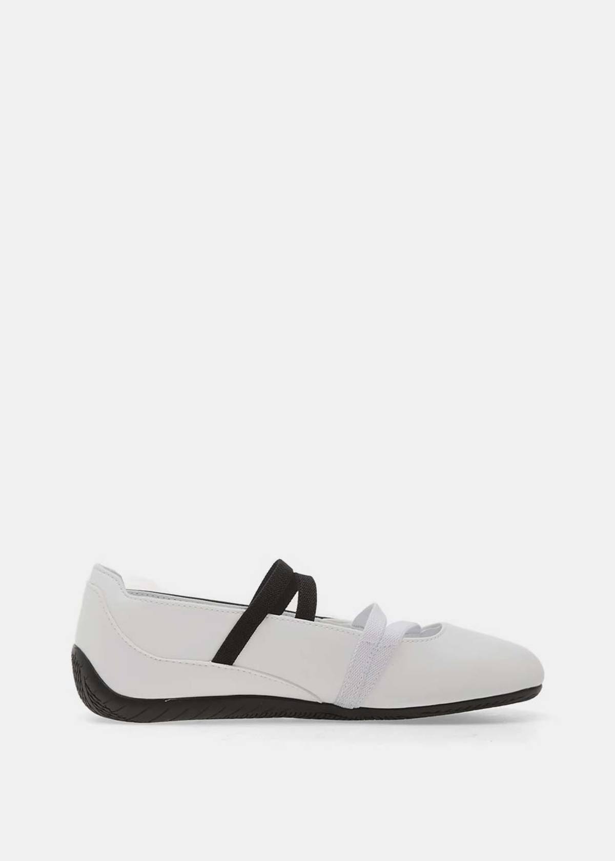 Puma Speedcat Ballet Flats - PUMA White-PUMA Black - Image 1 of 4