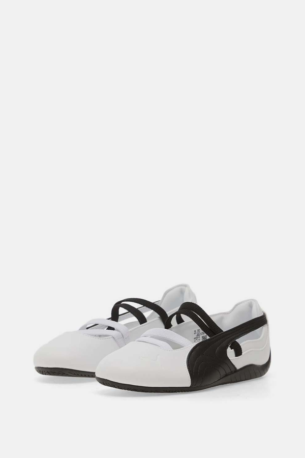 Puma Speedcat Ballet Flats - PUMA White-PUMA Black