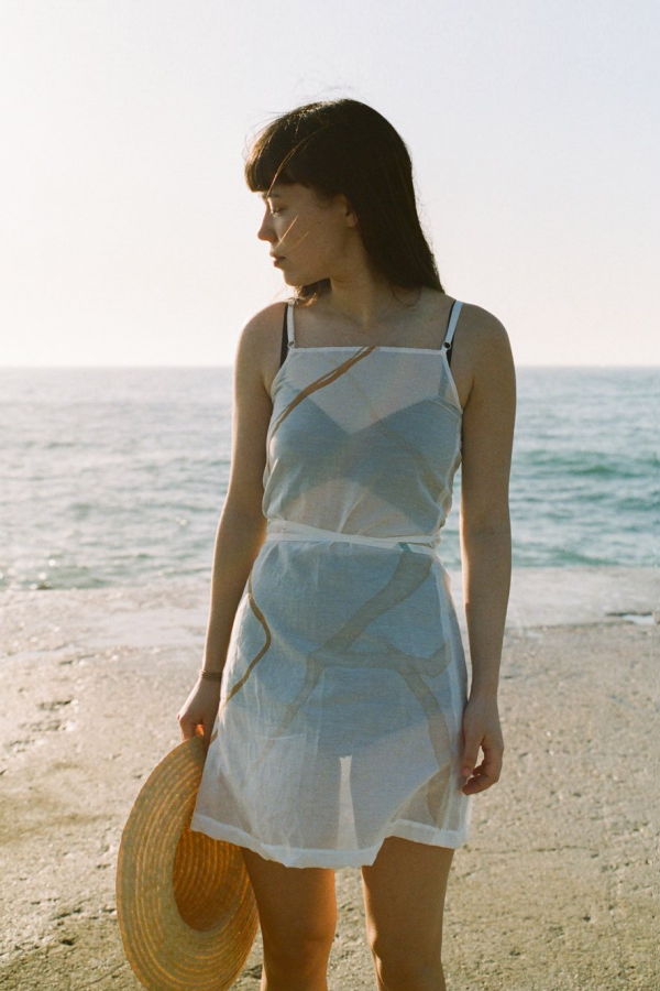 Aniela Parys Kiya Dress (Hand Painted by Carmen Seijas)