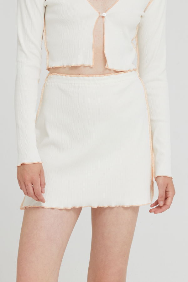 Aniela Parys Calix Skirt - White