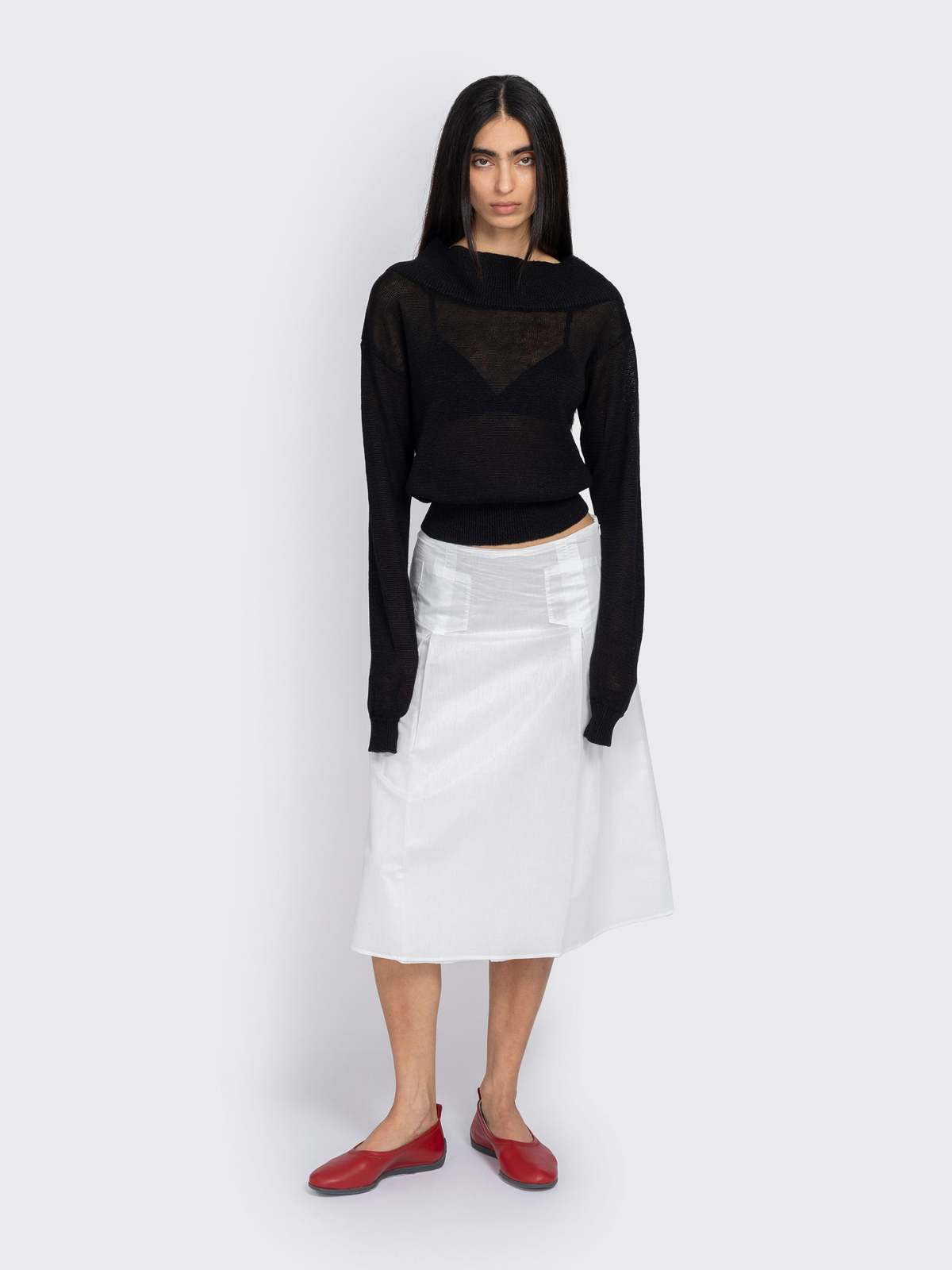 Paloma Wool Dimi Skirt - White - Image 4 of 4