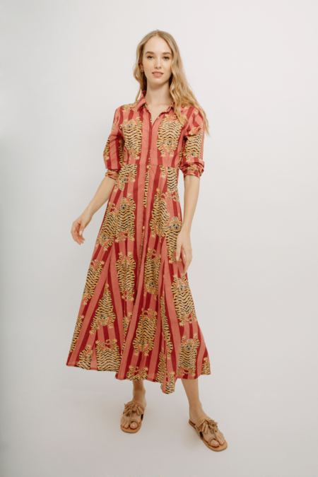 tory burch gold dress Ulla Johnson main image 1