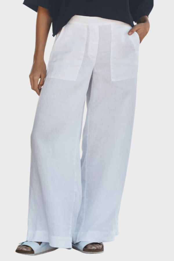 Frank & Eileen Madeline Pant - White