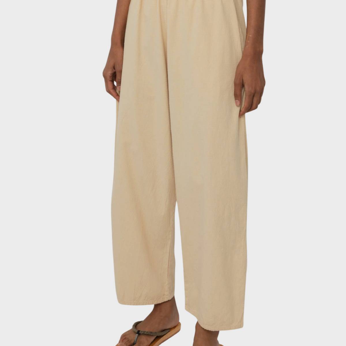 Wol Hide Wide Trouser - Barley - Image 1 of 3