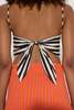 Simon Miller Kit Poplin Tie Top - Black/White Stripe - Thumbnail 3