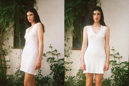 Enza Costa Slash Minidress | Garmentory