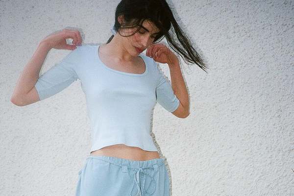 Gil Rodriguez Celine Half-Sleeve Top