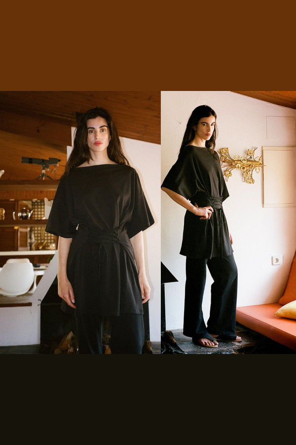 Gil Rodriguez Skipper Shirt Dress - Black