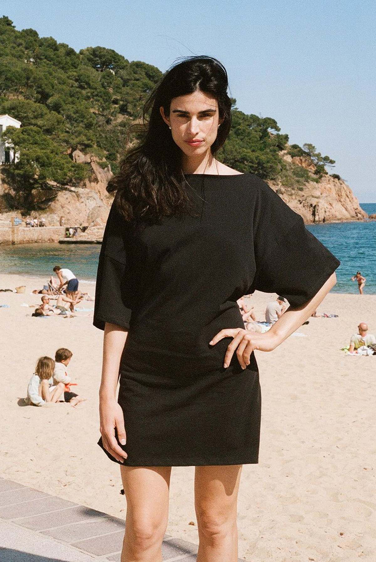 Gil Rodriguez Skipper Shirt Dress - Black - Image 3 of 7