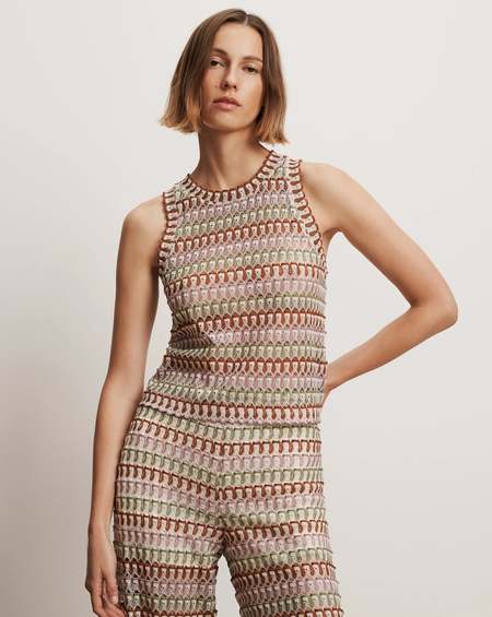 Helmut Lang Split Hem Bondage Tank - Black | Garmentory