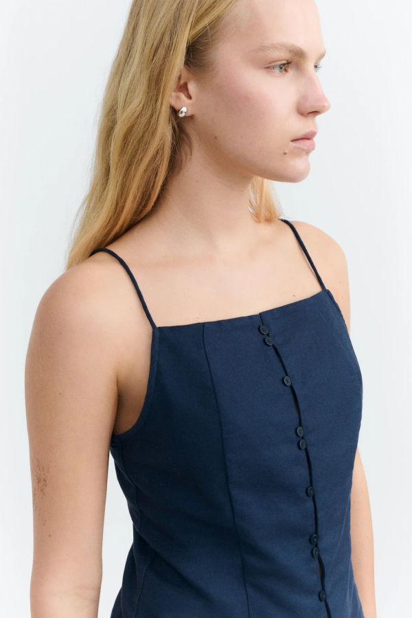 Thinking MU Linen Tank