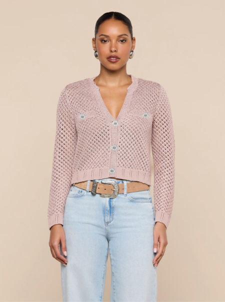 Misha & Puff Fisherman Cardigan - Brut | Garmentory