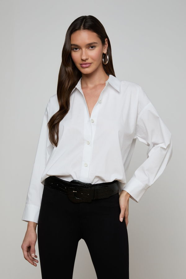 L'agence Rylie Poplin Shirt