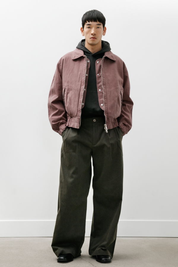 Our Legacy Bridge Chino Antique Mud Coated Sateen Trousers