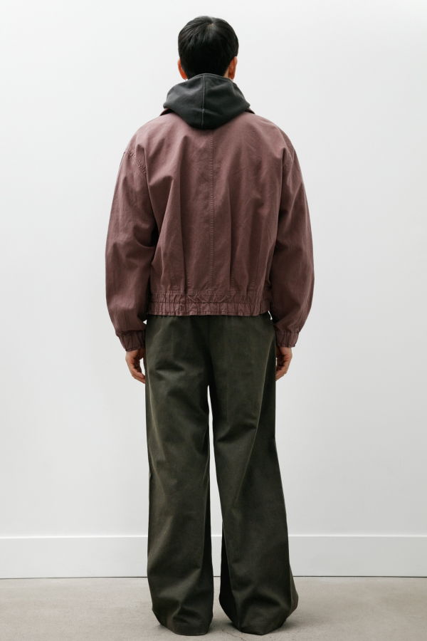 Our Legacy Bridge Chino Antique Mud Coated Sateen Trousers