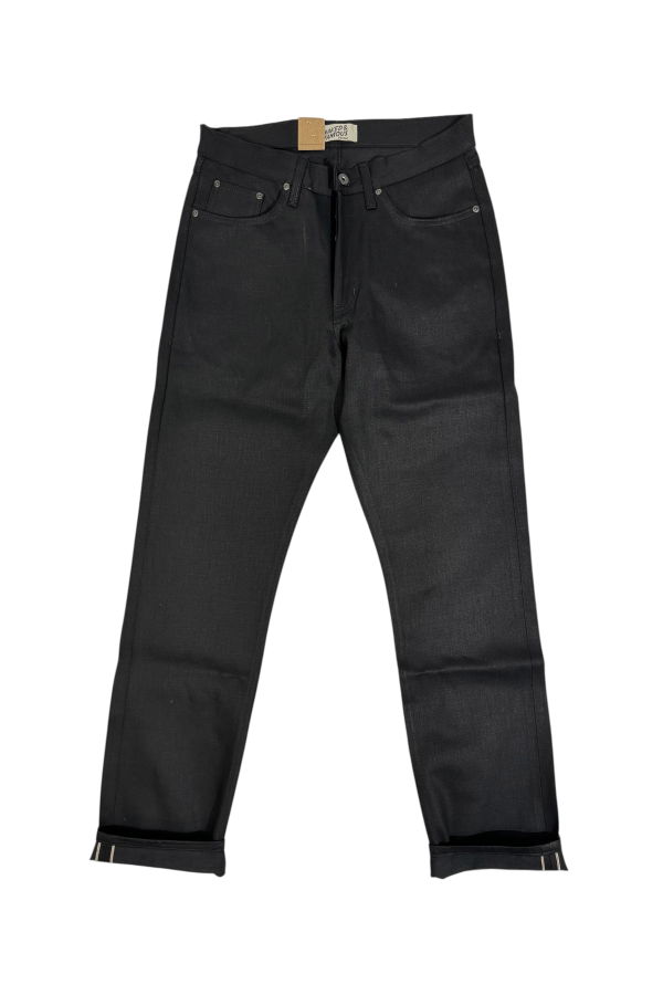 Naked & Famous True Guy Black Selvedge Denim
