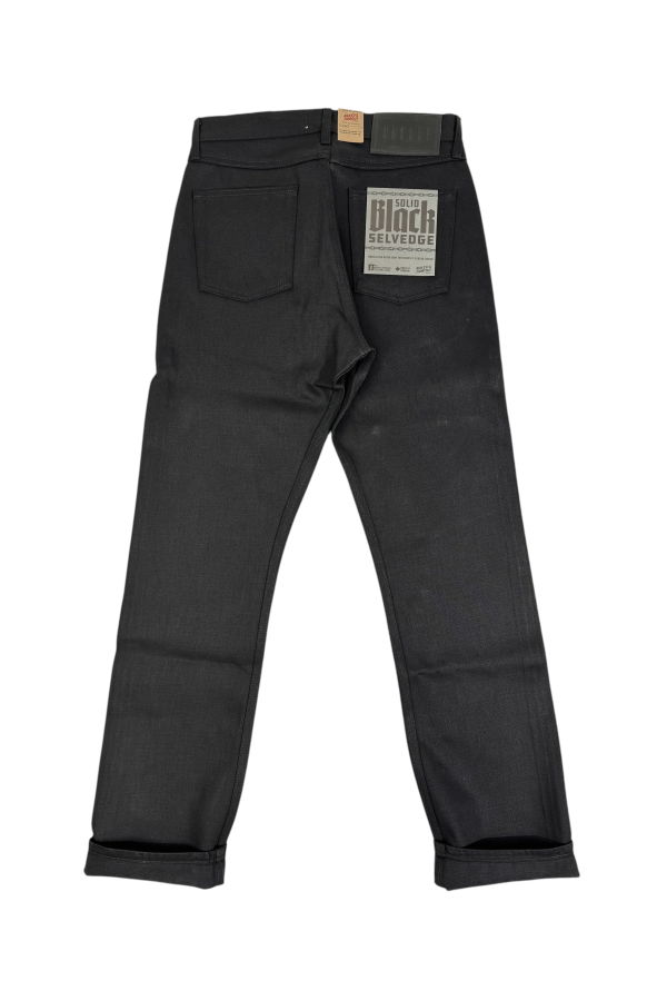 Naked & Famous True Guy Black Selvedge Denim