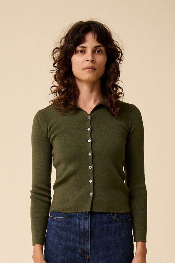 Penny Sage Millie Cardigan