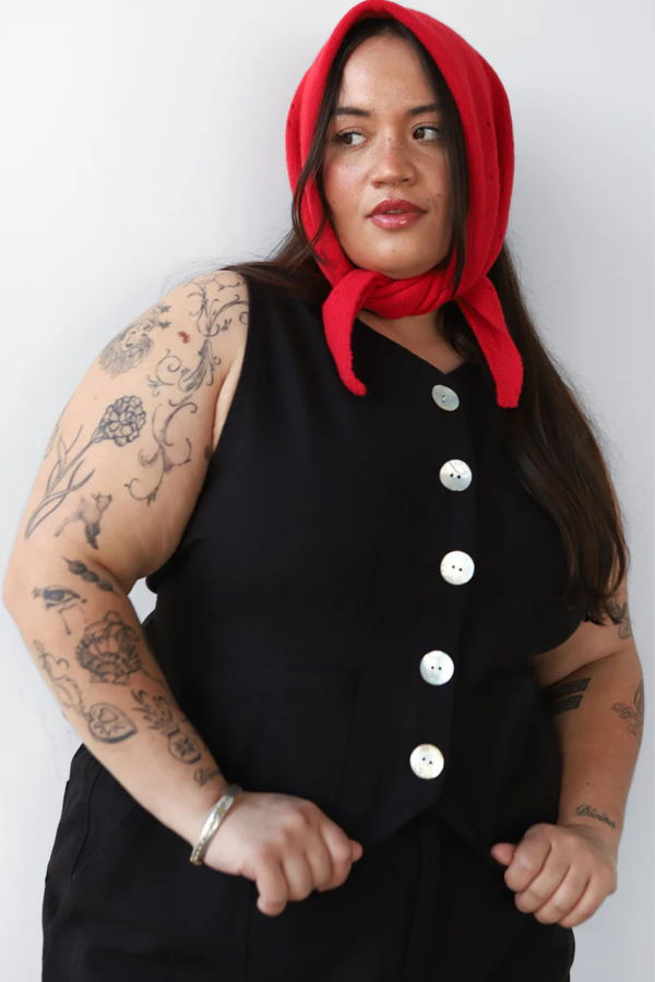 Noble Shell Flared Vest