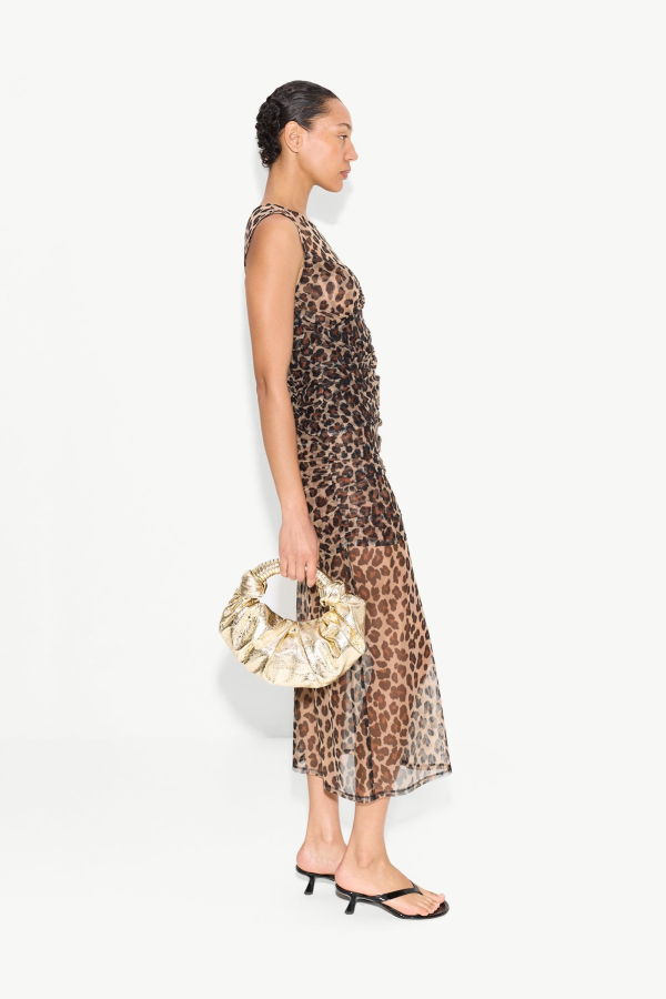 Simon Miller Kinny Mesh Dress - Leopard